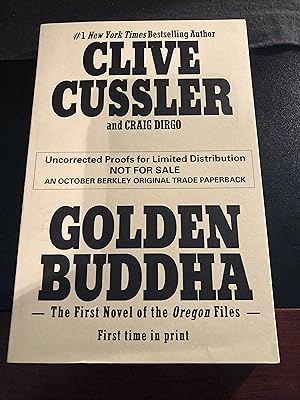 Golden Buddha ("The Oregon Files" Series #1), Uncorrected Proofs for Limited Distribution, First ...