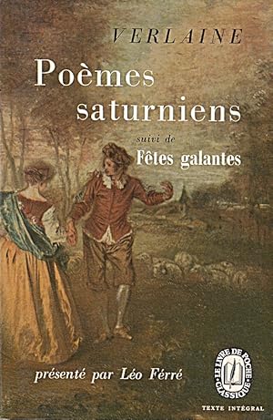 Bild des Verkufers fr Pomes saturniens (Le Livre de Poche) Cover Bild kann abweichen (Les Classiques zum Verkauf von Die Buchgeister