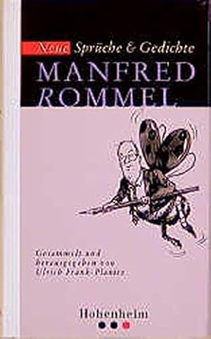 Bild des Verkufers fr Rommel: Neue Sprche und Gedichte zum Verkauf von Die Buchgeister