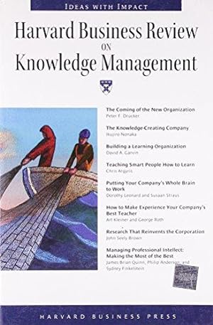 Seller image for Harvard Business Review on Knowledge Management: The Definitive Resource for Pro for sale by Die Buchgeister