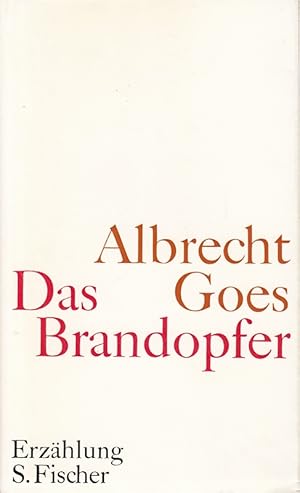 Seller image for Das Brandopfer - Eine Erzhlung for sale by Die Buchgeister