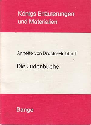 Bild des Verkufers fr Erluterungen zu Annette von Droste-Hlshoffs Die Judenbuche zum Verkauf von Die Buchgeister