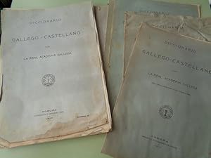 Imagen del vendedor de Diccionario Gallego-Castellano por la Real Academia Gallega. Corua, 1913-1928. 15 cadernos: nmeros 2-4-5-6-7-9-11-12-13-15-16-17-25-26-27 a la venta por GALLAECIA LIBROS