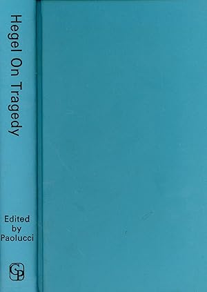 Seller image for Hegel on Tragedy for sale by Bagatelle Books, IOBA