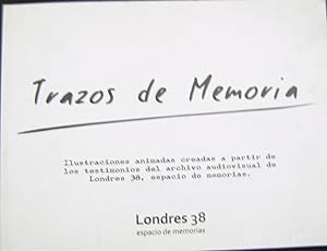 Bild des Verkufers fr Trazos de memoria- Londres 38. Espacio de memoria zum Verkauf von Librera Monte Sarmiento