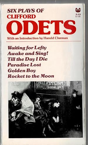 Seller image for Six Plays of Clifford Odets for sale by Mystery Cove Book Shop