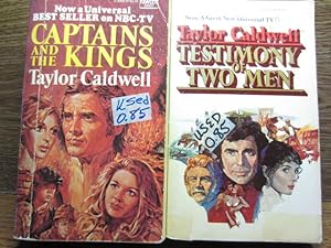 Seller image for CAPTAINS AND THE KINGS / THE TESTIMONY OF TWO MEN for sale by The Book Abyss