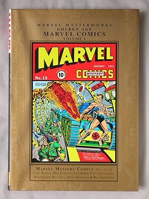 Imagen del vendedor de Marvel Masterworks: Golden Age Marvel Comics, Volume 4 a la venta por Mind Electric Books