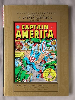 Imagen del vendedor de Marvel Masterworks: Golden Age Captain America, Volume 5 a la venta por Mind Electric Books