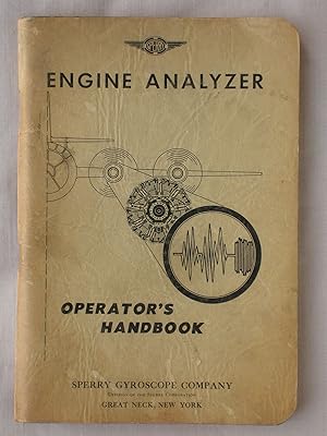 Seller image for Engine Analyzer, Operator's Handbook for sale by Mind Electric Books