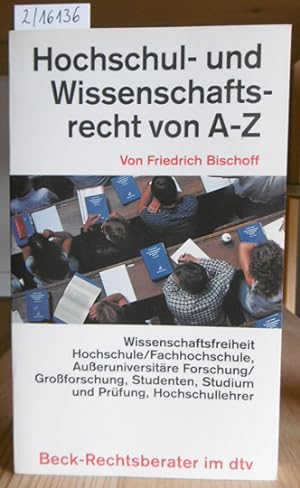 Imagen del vendedor de Hochschul- und Wissenschaftsrecht von A-Z. Stand: 1. Oktober 1992. a la venta por Versandantiquariat Trffelschwein