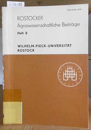 Immagine del venditore per Mglichkeiten und Ergebnisse der Graslandintensivierung im Norden der Deutschen Demokratischen Republik. Vortrge zum Grasland-Symposium der Fachrichtung Pflanzenproduktion vom 10. bis 12. Juli 1980 in Rostock. venduto da Versandantiquariat Trffelschwein