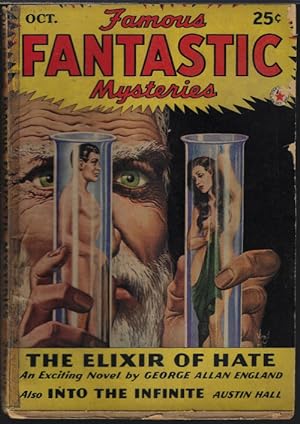 FAMOUS FANTASTIC MYSTERIES: October, Oct. 1942 ("The Exilir of Hate")