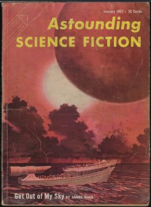 Bild des Verkufers fr ASTOUNDING Science Fiction: January, Jan. 1957 zum Verkauf von Books from the Crypt