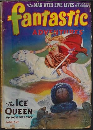 Seller image for FANTASTIC ADVENTURES: January, Jan. 1943 for sale by Books from the Crypt