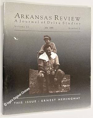 Bild des Verkufers fr Arkansas Review A Journal of Delta Studies Volume 30, July 1999, Number 2 zum Verkauf von Inga's Original Choices