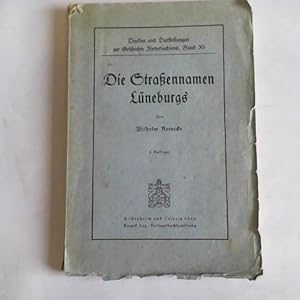 Die Straßennamen Lüneburgs