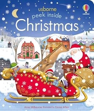 Immagine del venditore per Peek Inside Christmas : A Christmas Holiday Book for Kids venduto da GreatBookPrices