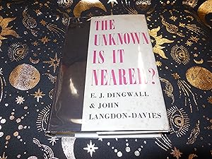 Imagen del vendedor de The Unknown - Is It Nearer? a la venta por Veronica's Books