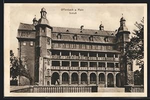 Bild des Verkufers fr Ansichtskarte Offenbach a. Main, Schloss zum Verkauf von Bartko-Reher