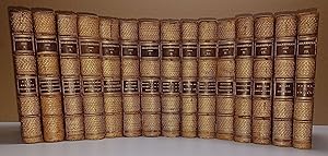 Seller image for Complete set. THE PLAYS AND POEMS OF SHAKESPEARE, ACCORDING TO THE IMPROVED TEXT OF EDMUND MALONE, INCLUDING THE LATEST REVISIONS, WITH A LIFE, GLOSSARIAL NOTES, AN INDEX, AND ONE HUNDRED AND SEVENTY ILLUSTRATIONS . . . IN FIFTEEN VOLUMES. for sale by David Hallinan, Bookseller