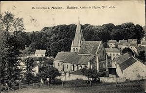 Ansichtskarte / Postkarte Meulan Gaillon Yvelines, Apsis der Kirche