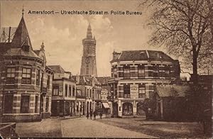 Imagen del vendedor de Ansichtskarte / Postkarte Amersfoort Utrecht Niederlande, Utrechtsche Staat m. Politie Bureau a la venta por akpool GmbH