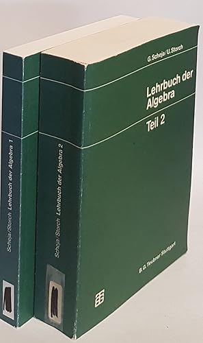 Seller image for Lehrbuch der Algebra: Unter Einschluss der linearen Algebra (2 Teile) for sale by books4less (Versandantiquariat Petra Gros GmbH & Co. KG)