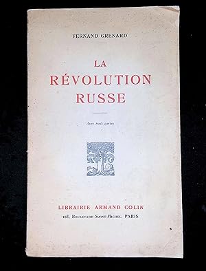 Immagine del venditore per La Rvolution russe venduto da LibrairieLaLettre2