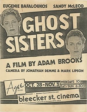 Imagen del vendedor de Ghost Sisters (Original flyer for the 1981 film) a la venta por Royal Books, Inc., ABAA