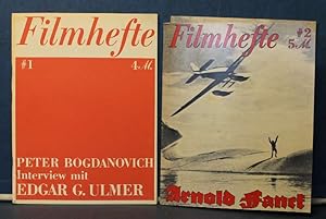 Filmhefte Sommer 1975 Nummer 1 und Sommer 1976 Nummer 2 2 Ausgaben