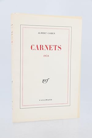 Image du vendeur pour Carnets mis en vente par Librairie Le Feu Follet