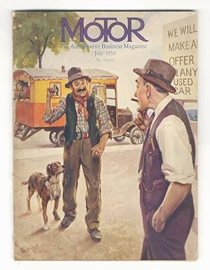 MOTOR. The Automotive Businnes Magazine. Vol. LX, No. 1. July 1933.