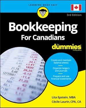 Image du vendeur pour Bookkeeping for Canadians for Dummies mis en vente par GreatBookPricesUK