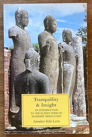 Imagen del vendedor de Tranquillity and Insight : An Introduction to the Oldest Form of Buddhist Meditation a la venta por Molly's Brook Books