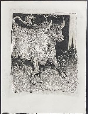 Seller image for Le Taureau (The Bull) for sale by Trillium Antique Prints & Rare Books