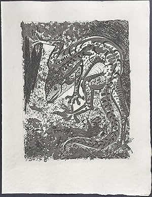 Seller image for Le Lezard (The Lizard) for sale by Trillium Antique Prints & Rare Books