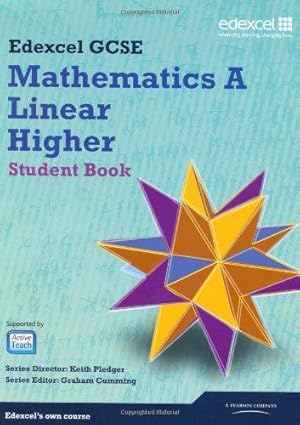 Immagine del venditore per GCSE Mathematics Edexcel 2010: Spec A Higher Student Book (GCSE Maths Edexcel 2010) venduto da WeBuyBooks