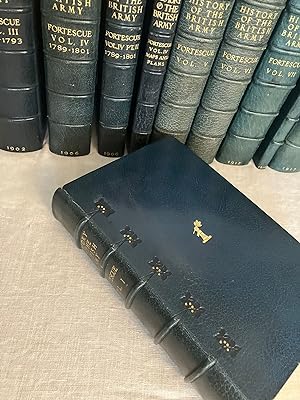 History of the British Army, (8 volumes bound in 12, published from 1899-1917) **Finely bound by ...