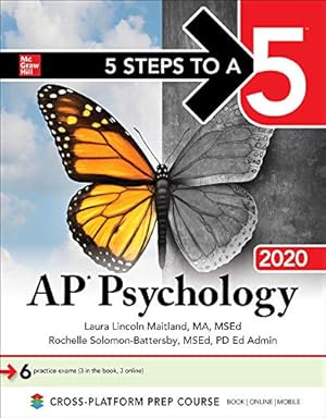 Bild des Verkufers fr 5 Steps to a 5: AP Psychology 2020 zum Verkauf von ICTBooks