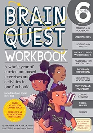 Immagine del venditore per Brain Quest Workbook: Grade 6 venduto da ICTBooks