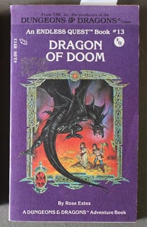 Imagen del vendedor de Dragon of Doom. Endless Quest Book #13 / A Dungeons & Dragons Adventure Book - choice your adventures Book a la venta por Comic World