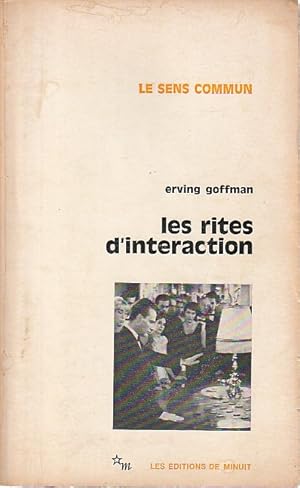 Image du vendeur pour Les rites d'interaction, mis en vente par L'Odeur du Book