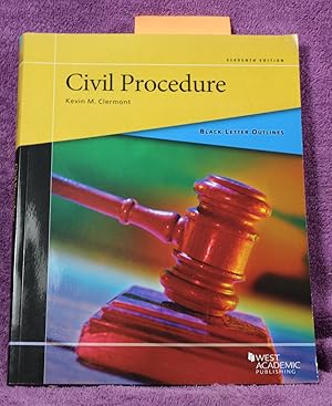 Black Letter Outline on Civil Procedure (Black Letter Outlines)