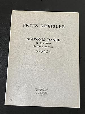 Immagine del venditore per Slavonic Dance No 2 -E Minor (Dvorak) for Violin & Piano venduto da Sheapast Art and Books