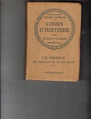 Imagen del vendedor de Histoire de France Depuis Le Debut de 1789 a La XIXe Siecle, Deuxieme Annee a la venta por Wickham Books South