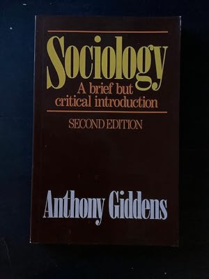 Seller image for Sociology: A brief but critical introduction for sale by Lazycat Books
