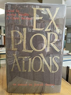 Seller image for EXPLORATIONS : an annual on Jewish themes for sale by Book Bazaar