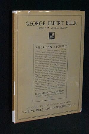 Image du vendeur pour George Elbert Burr (Volume VII of American Etchers) mis en vente par Books by White/Walnut Valley Books