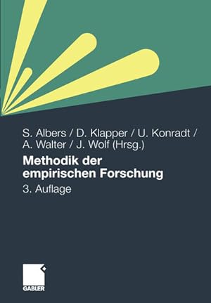 Methodik der empirischen Forschung.